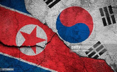 North And South Korean Flag Photos And Premium High Res Pictures