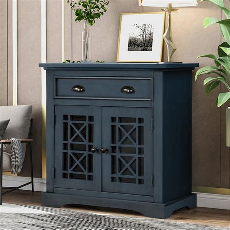 Rectangular Storage Cabinet Console Sofa Table Wih Cabinet And Big