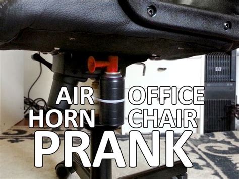 Air Horn Office Chair Prank Boing Boing