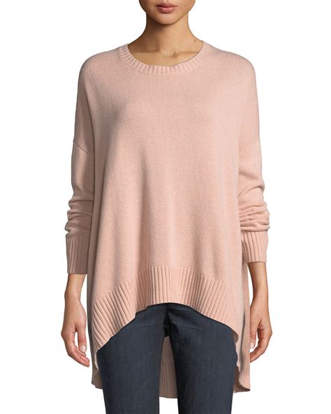 Eileen Fisher Lofty Cashmere Oversized Sweater Neiman Marcus