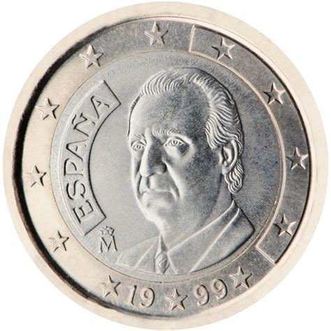 Spanien 1 Euro Münze 1999 Euro Muenzentv Der Online Euromünzen Katalog