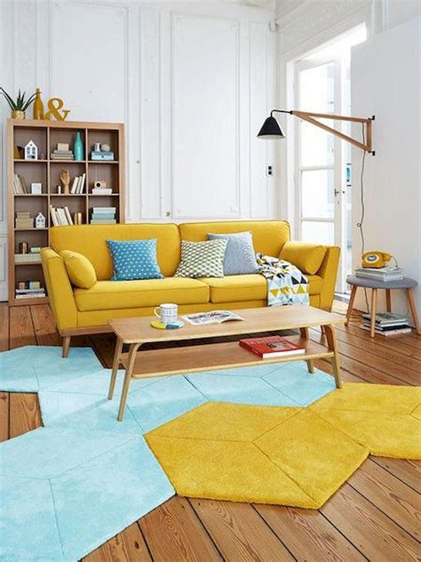 Contemporarylivingroomdecorideas Yellow Living Room Blue Living
