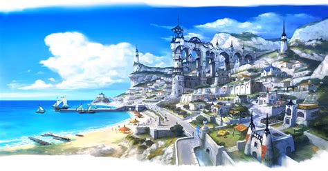 Limsa Lominsa Mist Housing Art Final Fantasy Xiv A Realm Reborn Art