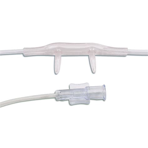 This device consists of a lightweight tube which on one end splits into two prongs which are placed in the nostrils and from which a mixture of air and oxygen. Salter Labs Cannula - Nasal 4000F-2 (2ft c/w female luer) - Neuromedical Supplies from ...