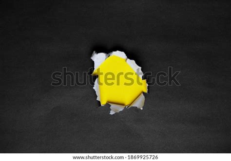 Black Hole Paper Torn Sides Stock Photo 1869925726 Shutterstock