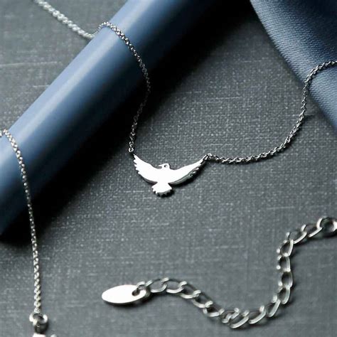 Sterling Silver Falcon Necklace By Martha Jackson Sterling Silver