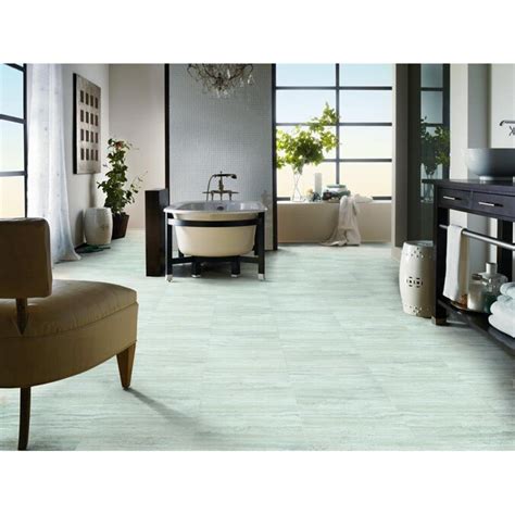 Armstrong Flooring Terraza Grand Artic White 18 In X 18 In Water