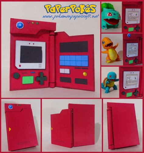 Paperpokés Pokémon Papercrafts Pokedex Pokemon Diy Pokemon Craft