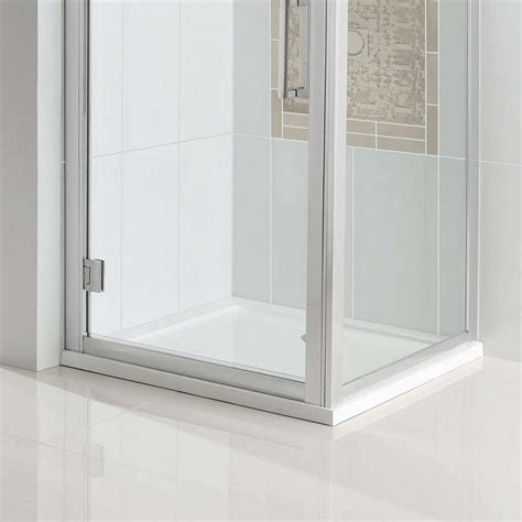 Eastbrook Volente Square Shower Tray 760mm X 760mm Stone Resin