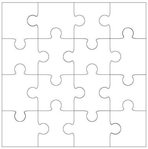 Blank puzzle pieces puzzle piece crafts puzzle art guidance lessons art lessons clipart puzzle piece template autism crafts art rooms. Large Blank Puzzle Pieces Template With 3 Piece Jigsaw ...