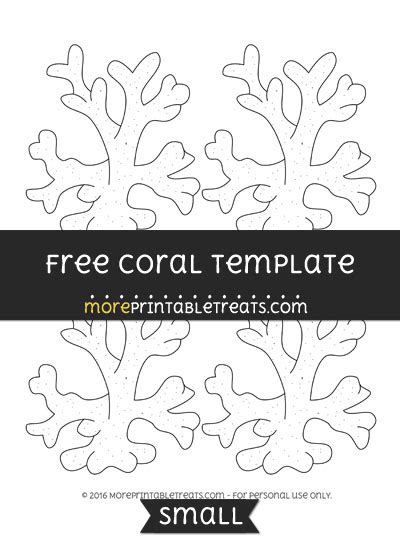 Coral Template Small