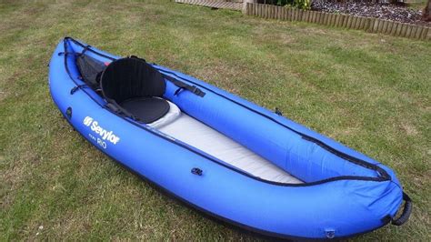 Inflatable Kayak Sevylor Rio 1 Person Canoe Excellent Condition In