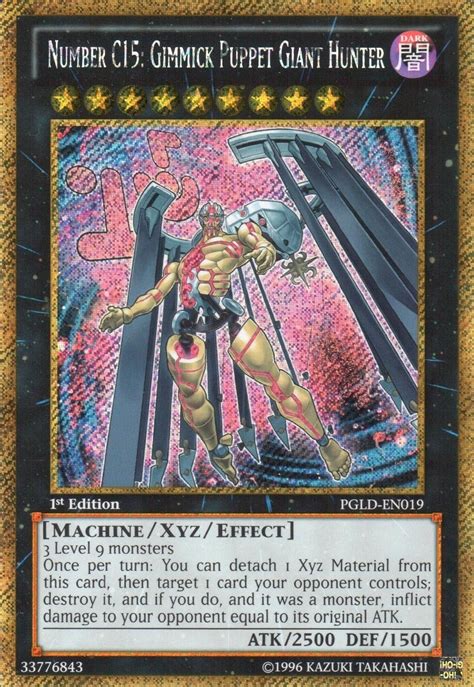 Number C15 Gimmick Puppet Giant Hunter Yugioh Yugioh Monsters