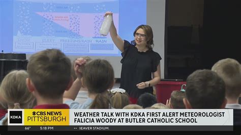 Falicia Woody Visits Butler Catholic School Youtube