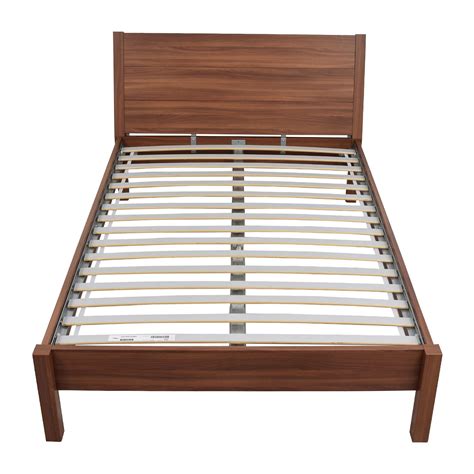 Types of queen size bed frames. 84% OFF - IKEA IKEA Queen Wooden Platform Bed Frame / Beds