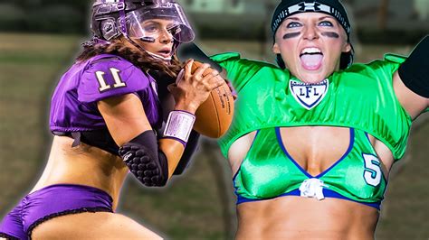 Women Try Lingerie Football Youtube