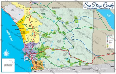 San Diego County Maps Otto Maps