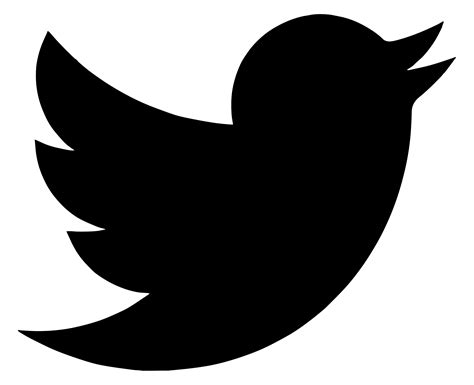 Twitter Symbol Black And White Images And Photos Finder