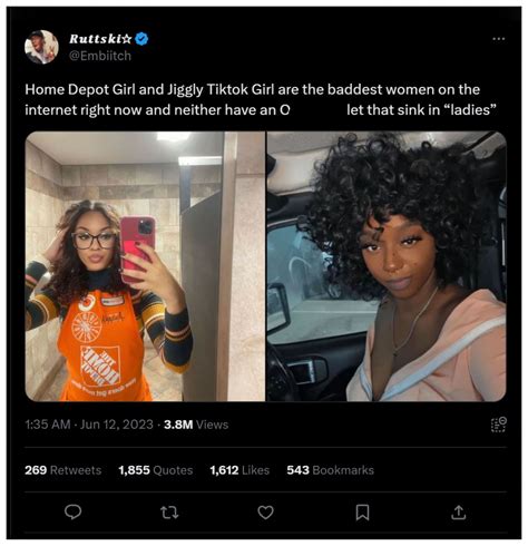 Why Is The Home Depot Girl Going Viral On Tiktok Employee Goes Viral