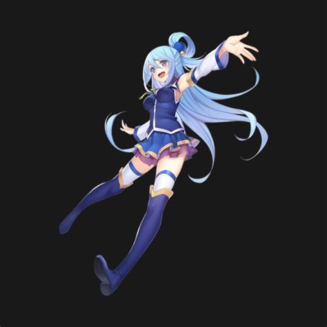 Aqua In Konosuba Drunk Slice Of Life In Black And White By Jorgelebeau