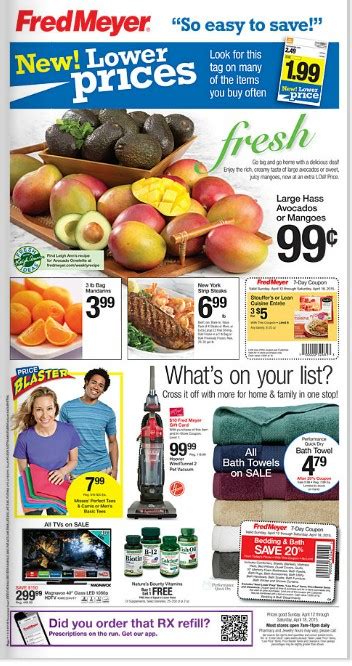 Fred meyer coupon tips & tricks. Fred Meyer Coupon Deals 4/12 - 4/18: Avocados, Pears ...