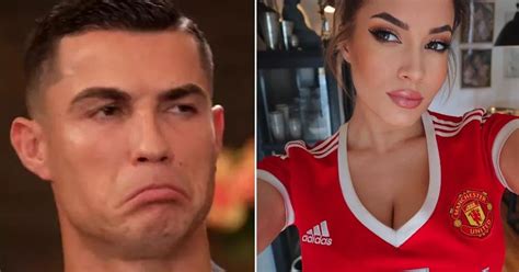 man utd s sexiest fan urges fans to wait for full cristiano ronaldo interview daily star