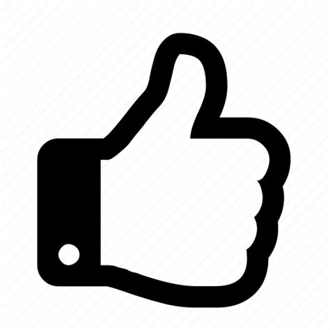 Like Thumbs Up Vote Icon Png Transparent Background Free Download