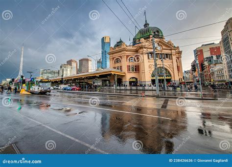Melbourne Australia September 6 2018 Flinders Street Station