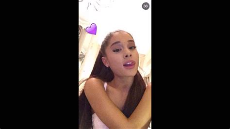 Ariana Grande Sexy Snapchat Video Hd Youtube