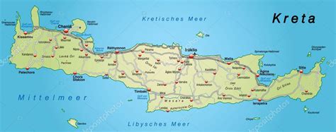 Kaart Van Kreta