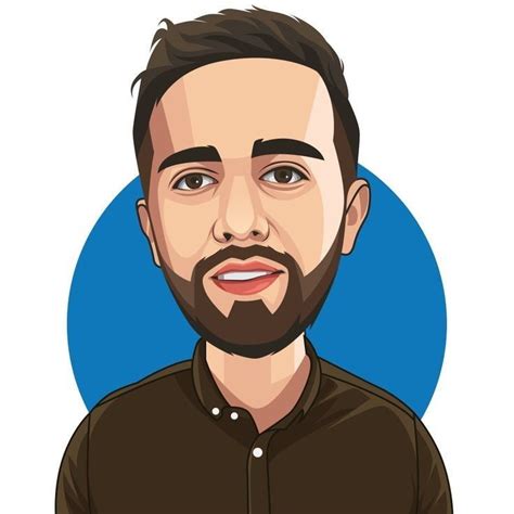 Umair786 I Will Draw Realistic Vector Cartoon Portrait Logo For 20