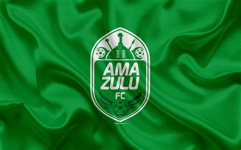 Amazulu fc results and fixtures. Download wallpapers Amazulu FC, 4k, logo, green silk flag ...