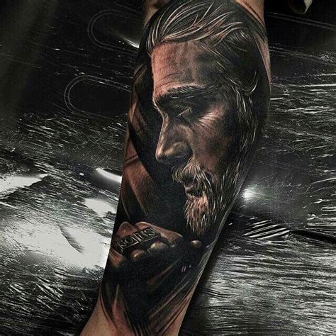 Charlie Or Should I Say Jax Teller Amazing Tattoo I Just Adore This