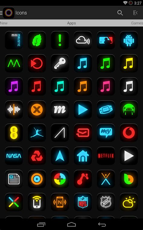 Download in svg and use the icons in websites, adobe illustrator, sketch, coreldraw and all vector design apps. Neon Glow - Icon Pack - Android Apps on Google Play