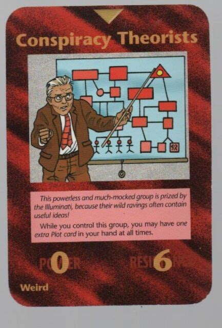 Conspiracy Theorists Illuminati New World Order Ccg Steve Jackson