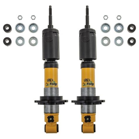 Shock Absorbers Telescopic Front Spax Adjustable Pair