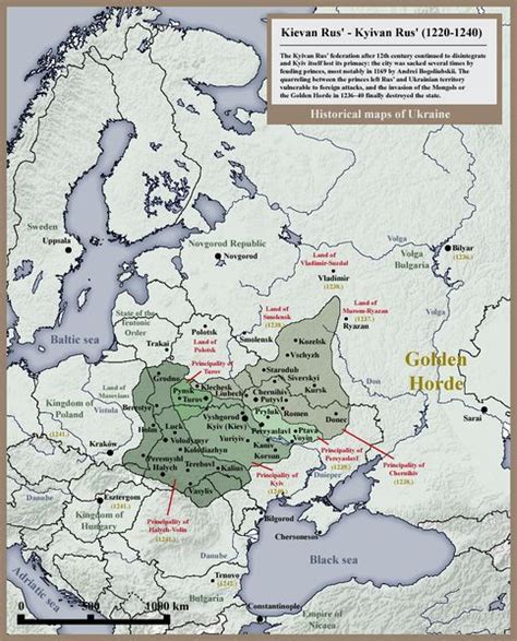 Kievan Rus Kyivan Rus Ukraine Map Historical Maps Map Ancient Maps