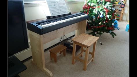 Build Wood Keyboard Stand