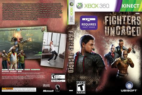Kinect Fighters Uncaged Xbox Game Covers Fighters Uncaged