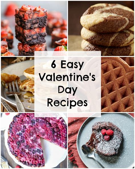 Easy Valentines Day Recipes • Bakerita