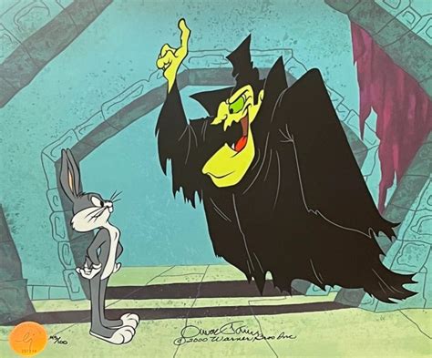 Original Warner Brothers Limited Edition Cel Featuring Bugs Bunny