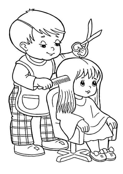 Print coloring pages in this category or color them online at coloringpages24.com. Hairdresser coloring pages | Coloring pages to download ...