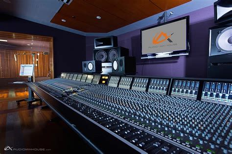 96-channel Solid State Logic (SSL) Duality at Audio Mix House, Studio A ...