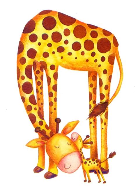 401 Best Cute Giraffes Images On Pinterest Giraffes