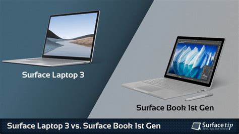 Surface Laptop 3 Vs Surface Book 1st Gen Detailed Specs Comparison