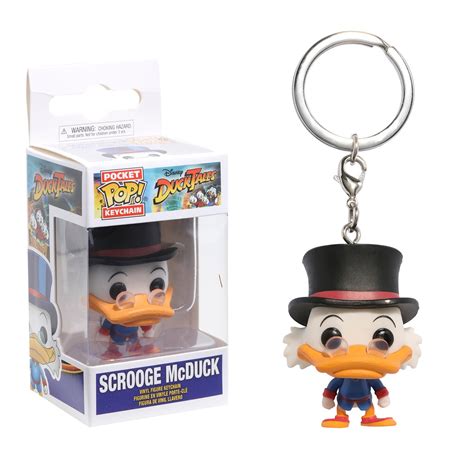 Funko Pocket Pop Keychain Ducktales Scrooge Mcduck Vinyl Figure