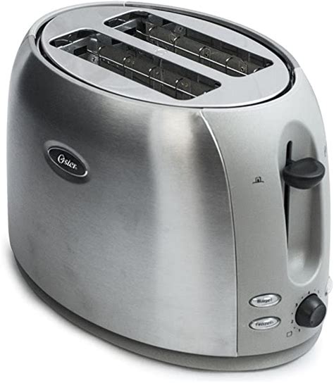 Oster Toaster 2 Slice Brushed Stainless Steel Home And Kitchen