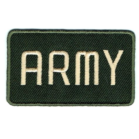 Army Badge Iron On Patches