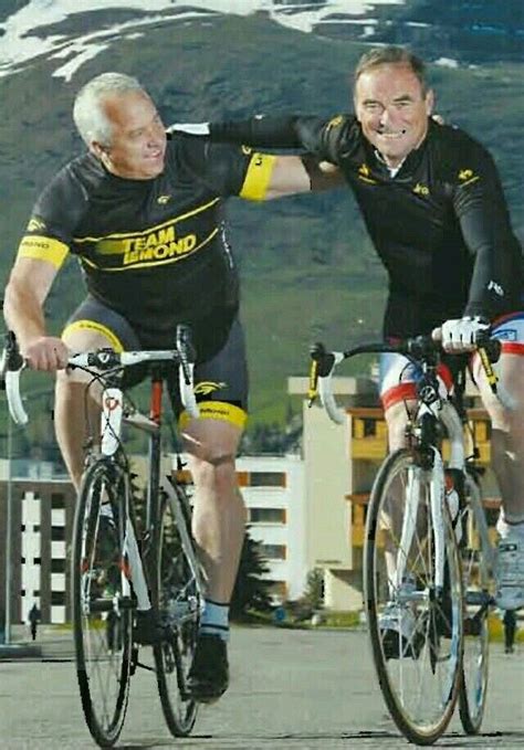 Old Mates And Foes Greg Lemond And Bernard Hinault Bicycle Sport