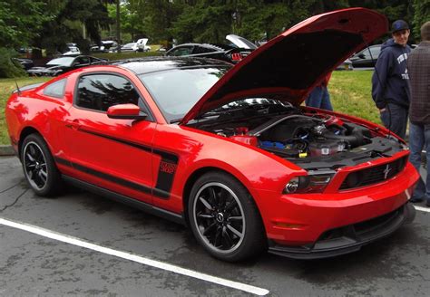 Race Red 2012 Boss 302 Ford Mustang Coupe Photo